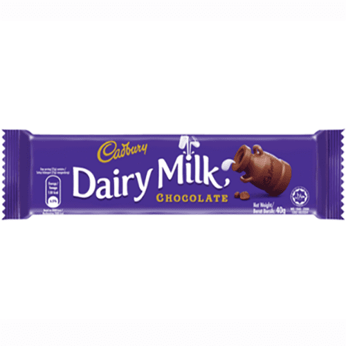 Cadbury Dairy Milk Chocolate Rs.5 (6.6g)
